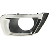 FOG LAMP BEZEL FR LH 2.0L XT MODEL BLACK/CHROME  REPLACEMENT FOR SUBARU FORESTER 2015 PARTSLINK NUMBER  SU1038107