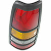 TAIL LAMP LH 3500 BLACK BEZEL HQ REPLACEMENT FOR GMC PICKUP GMC SIERRA (1500) (2500-3500) 2002 PARTSLINK NUMBER  GM2800166