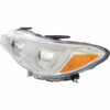 HEAD LAMP LH HALOGEN W/CHROME BEZEL CAPA  REPLACEMENT FOR SUBARU WRX STI 2015 PARTSLINK NUMBER  SU2502152C