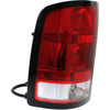 TAIL LAMP LH BASE MODEL W/DARK TRIM/LARGE BULB HQ  REPLACEMENT FOR GMC PICKUP GMC SIERRA 2013 PARTSLINK NUMBER GM2800254