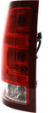 TAIL LAMP LH EXCLUDE BASE/DUALLY/DENALI W/O DARK RED TRIM W/LARGE 3047 BACK-UP BULB HQ  REPLACEMENT FOR GMC PICKUP GMC SIERRA 2013 PARTSLINK NUMBER GM2800208
