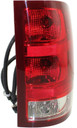 TAIL LAMP RH 2ND DESIGN W/O DARK RED TRIM W/SMALL BACK-UP BULB EXCLUDE BASE/DUALLY MODEL CAPA    REPLACEMENT FOR GMC PICKUP GMC SIERRA 2500-3500 2013 PARTSLINK NUMBER  GM2801250C
