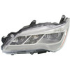 HEAD LAMP RH LED XLE CHROME BEZEL HQ  REPLACEMENT FOR TOYOTA CAMRY 2015 PARTSLINK NUMBER  TO2503223
