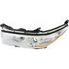 HEAD LAMP LH W/BRIGHT CHROME BEZEL HQ  REPLACEMENT FOR TOYOTA HIGHLANDER 2015 PARTSLINK NUMBER  TO2502221