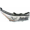 HEAD LAMP RH W/SMOKED CHROME BEZEL CAPA  REPLACEMENT FOR TOYOTA HIGHLANDER 2015 PARTSLINK NUMBER  TO2503225C