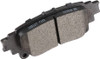 BRAKE PADS SET RR CERAMIC REPLACEMENT FOR TOYOTA PRIUS V 2015 PARTSLINK NUMBER   D1391