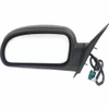 DOOR MIRROR LH POWER HTD W/O SIGNAL MANUAL FOLDING BLACK STD REPLACEMENT FOR OLDSMOBILE BRAUADA 2002 PARTSLINK NUMBER  GM1320265