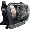 HEAD LAMP LH TRD PRO MODEL W/BLACK BEZEL W/O LED RUNNING LAMP HQ  REPLACEMENT FOR TOYOTA TUNDRA RWD 2015 PARTSLINK NUMBER  TO2502235