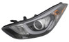 HEAD LAMP LH LED KOREA BUILT CAPA REPLACEMENT FOR HYUNDAI ELEANTRA COUPE 2013 PARTSLINK NUMBER  HY2502188C