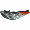 HEAD LAMP LH KOREA BUILT CAPA REPLACEMENT FOR HYUNDAI ELANTRA COUPE 2013 PARTSLINK NUMBER HY2502164C