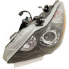 HEAD LAMP LH HID W/DARK TITANIUM BEZEL HQ   REPLACEMENT FOR INFINITI G37 CONVERTIBLE 2013 PARTSLINK NUMBER IN2502148