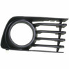 FOG LAMP BEZEL FR RH MATTE-BLACK REPLACEMENT FOR TOYOTA PRIUS  2005 PARTSLINK NUMBER TO1039118
