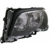 HEAD LAMP LH HALOGEN BLACK HQ REPLACEMENT FOR BMW 3 SERIES WAGON 2003 PARTSLINK NUMBER  BM2502122