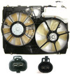 COOLING FAN ASSY W/TOW PKG REPLACEMENT FOR TOYOTA SIENNA 2005 PARTSLINK NUMBER TO3115134