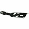 GRILLE UPPER CHROME/BLACK W/FOG LAMP HOLE TYPE    REPLACEMENT FOR KIA RIO HATCHBACK 2013 PARTSLINK NUMBER  KI1200152
