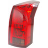TAIL LAMP RH W/BLACK SQUARE IN LOWER LENS TO 1/3/04 HQ REPLACEMENT FOR CADILLAC CTS 2003 PARTSLINK NUMBER  GM2801230