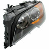 HEAD LAMP LH HALOGEN AMBER TURN SIGNAL HQ  REPLACEMENT FOR BMW 3 SERIES CONVERTIBLE 2006 PARTSLINK NUMBER  BM2502143