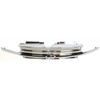 GRILLE CHROME/BLACK W/O WASHER HOLE REPLACEMENT FOR CHEVROLET TRAILBLAZER 2003 PARTSLINK NUMBER  GM1200477