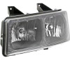HEAD LAMP LH COMPOSITE CAPA REPLACEMENT FOR CHEVROLET VAN CHEVY EXPRESS 2003 PARTSLINK NUMBER  GM2502233C