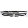 GRILLE ASSEMBLY BLACK WITH CHROME FRAME REPLACEMENT FOR DODGE PICKUP DODGE RAM 1500 -2002 2003 PARTSLINK NUMBER  CH1200248