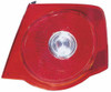 TAIL LAMP LH (RED LENS) CAPA REPLACEMENT FOR VOLKSWAGEN JETTA (TYPE 5) 2005 PARTSLINK NUMBER  VW2800123C