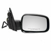DOOR MIRROR RH POWER SHINY CHROME  REPLACEMENT FOR CHEVROLET HHR 2006 PARTSLINK NUMBER  GM1321368