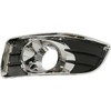 FOG LAMP BEZEL FR LH CHROME/BLACK LT/LTZ MODEL/CLASSIC   REPLACEMENT FOR CHEVROLET MALIBU 2006 PARTSLINK NUMBER  GM2598103