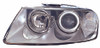 HEAD LAMP LH HALOGEN HQ REPLACEMENT FOR VOLKSWAGEN TOUAREG 2005 PARTSLINK NUMBER  VW2502132