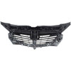 GRILLE PAINTED BLACK W/CHROME MLDG     REPLACEMENT FOR MAZDA CX9 2013 PARTSLINK NUMBER  MA1200191