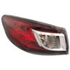 TAIL LAMP LH W/O LED SDN CAPA      REPLACEMENT FOR MAZDA MAZDA 3 2013 PARTSLINK NUMBER  MA2800144C