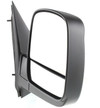 DOOR MIRROR RH MANUAL TEXTURED BLACK DUAL GLASS  REPLACEMENT FOR CHEVROLET VAN CHEVY EXPRESS 2006 PARTSLINK NUMBER  GM1321395