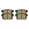 BRAKE PADS SET FR CERAMIC REPLACEMENT FOR HONDA ACCORD COUPE 2003 PARTSLINK NUMBER  D914