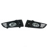 FOG LAMP FR LH/RH SET HQ REPLACEMENT FOR HONDA ACCORD COUPE 2003 PARTSLINK NUMBER  HO2590111