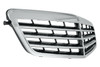 GRILLE CHROME W/7 MLDG/FRAME  REPLACEMENT FOR MERCEDES E350 2013 PARTSLINK NUMBER MB1200155