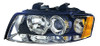 HEAD LAMP LH HALOGEN HQ REPLACEMENT FOR AUDI A4 2004 PARTSLINK NUMBER AU2502113