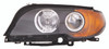 HEAD LAMP LH HALOGEN AMBER TURN SIGNAL HQ REPLACEMENT FOR BMW 3 SERIES COUPE 2004 PARTSLINK NUMBER BM2502143