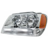 HEAD LAMP LH LTD HQ REPLACEMENT FOR JEEP GRAND CHEROKEE 2003  PARTSLINK NUMBER  CH2502120
