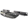 GRILLE PAINTE BLACK REPLACEMENT FOR KIA RX-V (CANADA) 2003 PARTSLINK NUMBER KI1200115