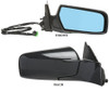 DOOR MIRROR RH POWER HTD W/MEMORY POWER FOLDING REPLACEMENT FOR CADILLAC  CTS-V SEDAN 2004 PARTSLINK NUMBER GM1321358