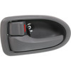 DOOR HANDLE FR LH INNER GRAY W/O CHROME REPLACEMENT FOR MAZDA  MPV 2003 PARTSLINK NUMBER  MA1352105
