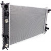 RADIATOR (2856) 2010-11 MANUAL TRANSMISSION ONLY 2.3/2.5 L4 3.0L V6 REPLACEMENT FOR FORD FUSION 2006 PARTSLINK NUMBER  FO3010272