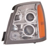 HEAD LAMP LH HALOGEN CAPA REPLACEMENT FOR CADILLAC SRX 2004 PARTSLINK NUMBER GM2502287C
