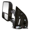 DOOR MIRROR LH POWER HTD TEXTURED W/SIGNAL/FOLDING  REPLACEMENT FOR FORD PICKUP F450 SUPERDUTY 2006 PARTSLINK NUMBER  FO1320268