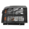 HEAD LAMP RH BLACK BEZEL W/HARLEY-DAVIDSON PKG HQ   REPLACEMENT FOR FORD PICKUP F450 SUPERDUTY 2006 PARTSLINK NUMBER  FO2503224