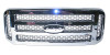 GRILLE ALL CHROME XLT/LARIAT/AMARILLO MODEL REPLACEMENT FOR FORD PICKUP F550 SUPERDUTY 2006 PARTSLINK NUMBER  FO1200456