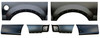 WHEEL ARCH RR LH UPPER W/MLDG HOLES  REPLACEMENT FOR FORD PICKUP FORD LIGHTDUTY (F150) 2006 PARTSLINK NUMBER  1988-149