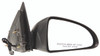 DOOR MIRROR RH POWER HTD LT MODEL REPLACEMENT FOR CHEVROLET MALIBU 2004 PARTSLINK NUMBER GM1321288