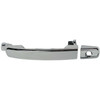 DOOR HANDLE FR LH OUTER CREW CAB W/OFFROAD PKG CHROME    REPLACEMENT FOR NISSAN FRONTIER PICKUP 2013 PARTSLINK NUMBER  NI1310120