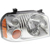 HEAD LAMP RH XE MDL HQ REPLACEMENT FOR NISSAN FRONTIER PICKUP 2003 PARTSLINK NUMBER  NI2503130