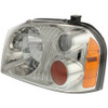 HEAD LAMP LH SE MDL HQ REPLACEMENT FOR NISSAN FRONTIER PICKUP 2003 PARTSLINK NUMBER  NI2502131